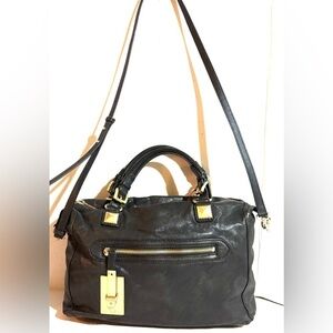 Michael kors Black Leather Handbag